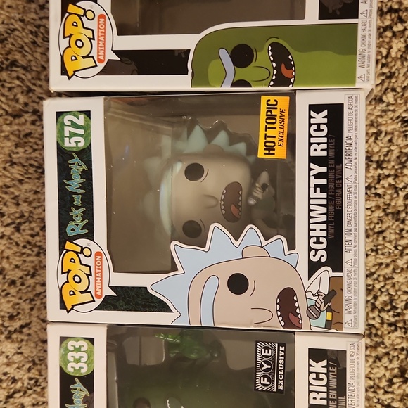 NIP Funko pop Rick and Morty set - Picture 3 of 4